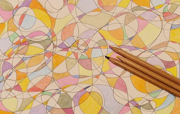 When Thoughts Become Visible Through Fractal Drawing
