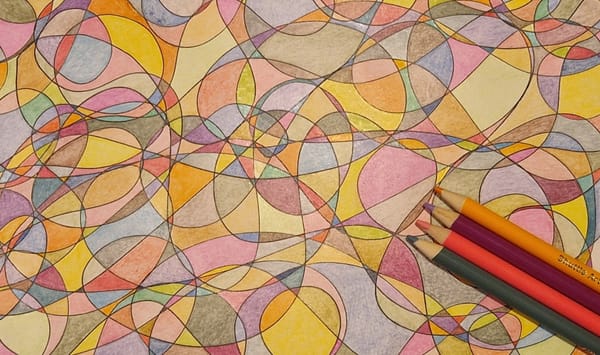 When Thoughts Become Visible Through Fractal Drawing